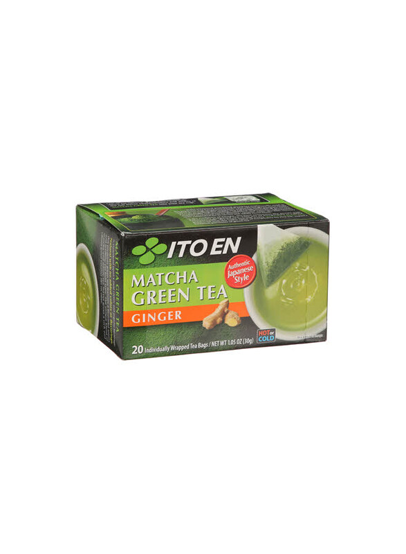 

Ito En Matcha Ginger Flavour Green Tea, 20 x 30g