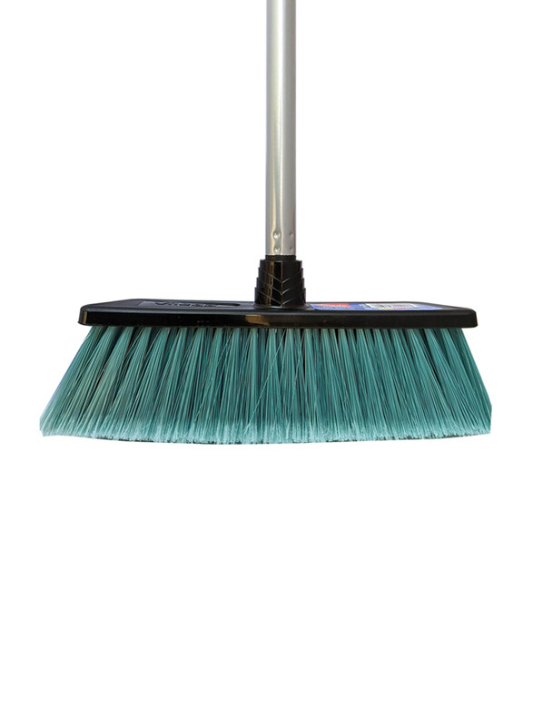 

Vileda Eco Indoor Broom With Stick, Green