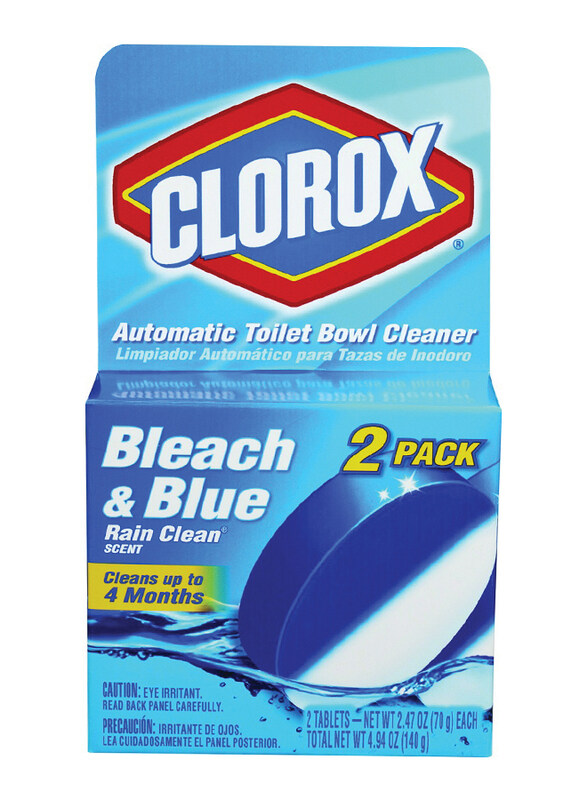 

Clorox Bleach and Blue Automatic Toilet Bowl Cleaner, 2 Piece