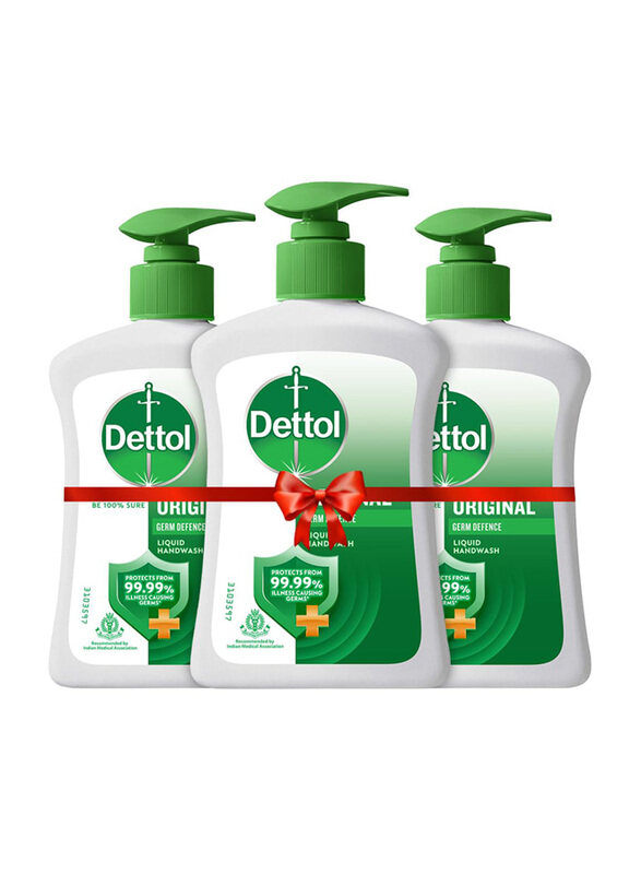 

Dettol Original Handwash, 3 x 200ml