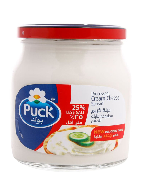 Puck Low Salt Cream Cheese Spread, 500g