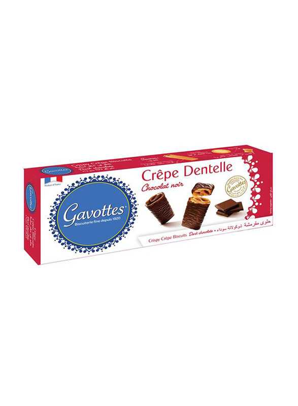 

Gavottes Crepe Dentelle with Dark Chocolate, 90g