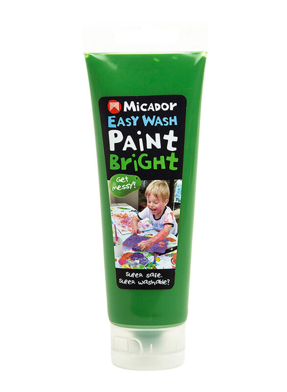 

Micador Easy Wash Bright Paint, 120ml, Green