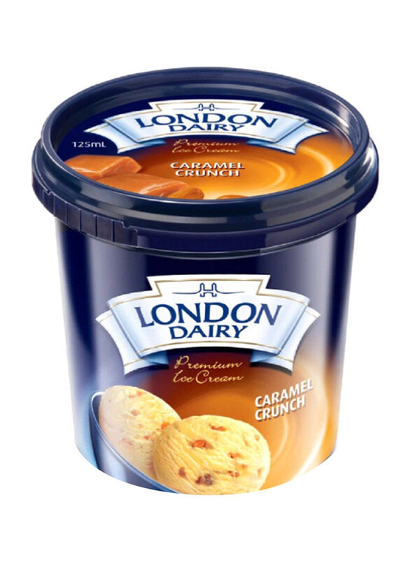 

London Dairy Cup Caramel Crunch, 125ml