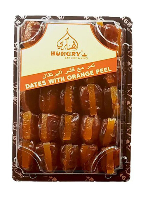 

Hungry Premium Dates with Orange Peel, 500g
