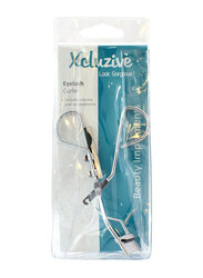 Xcluzive Eyelash Curler with Spare Silicon Pad, Silver