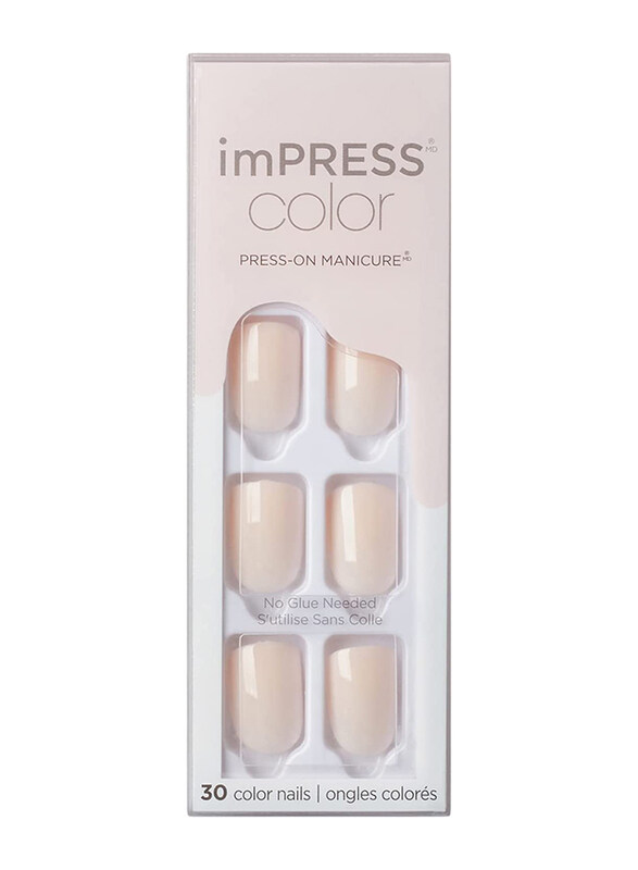 

Kiss imPRESS False Nails, KIMC001C, Point Pink