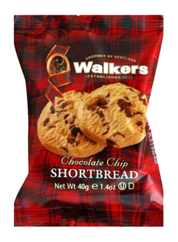 Walkers Shortbread Chocolate Chips, 40g
