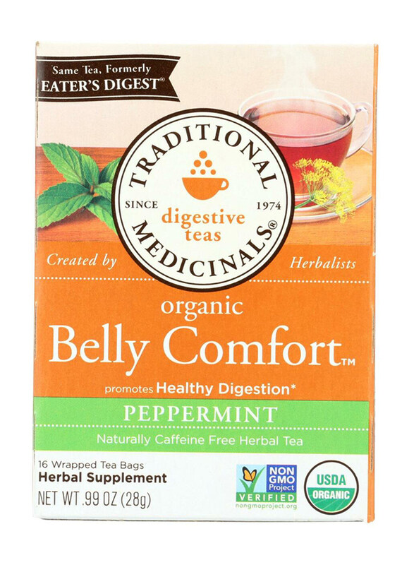 

Traditional Medicinals Organic Belly Comfort Herbal Tea, 16 Bags x 1.75g