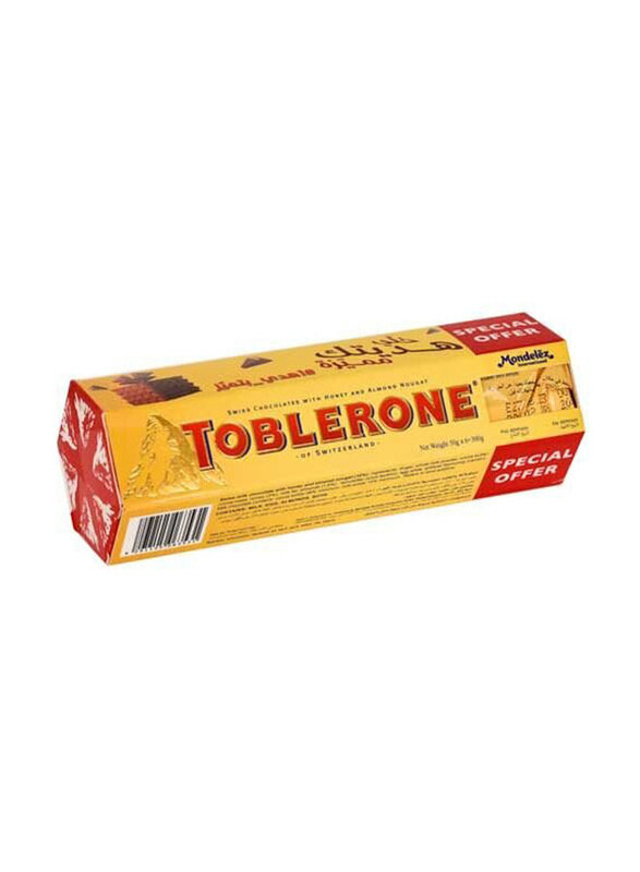 

Toblerone Milk Chocolate, 6 x 50g