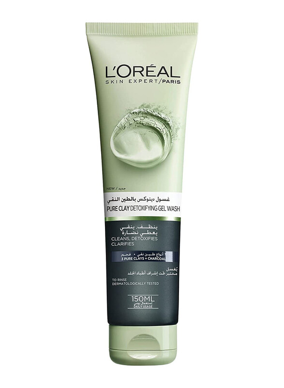 

L'Oreal Paris Loreal Paris Pure Clay Detoxifying Gel Wash Eucalypts, 150ml