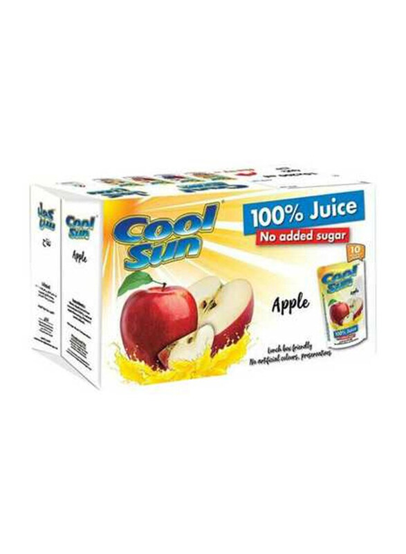

Cool Sun 100% Apple Juice, 10 x 200ml