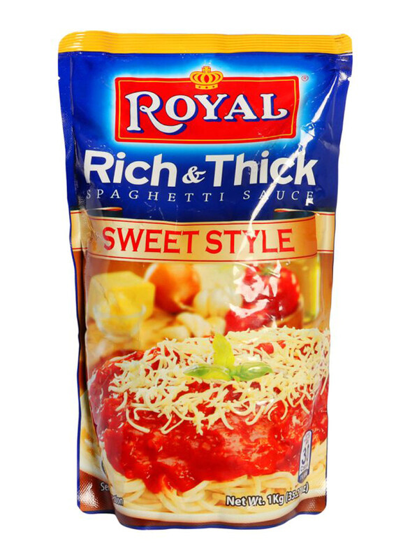 

Royal Rich & Thick Sweet Style Spaghetti Sauce, 1 Kg