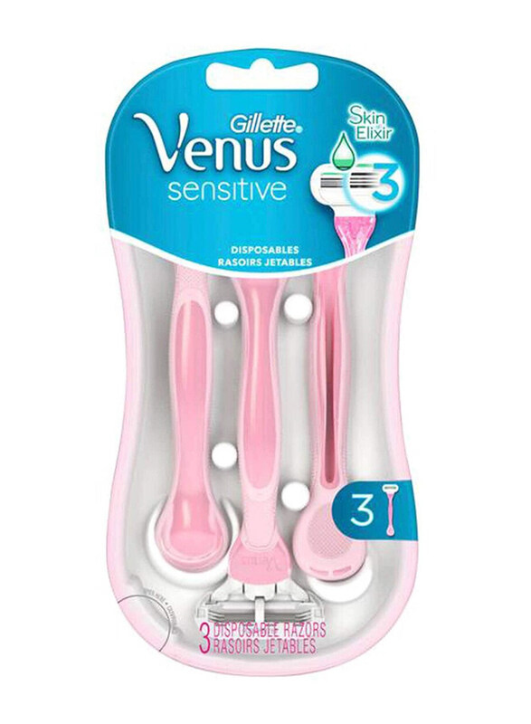 

Venus Sensitive Dispo Razor, 3 Pieces