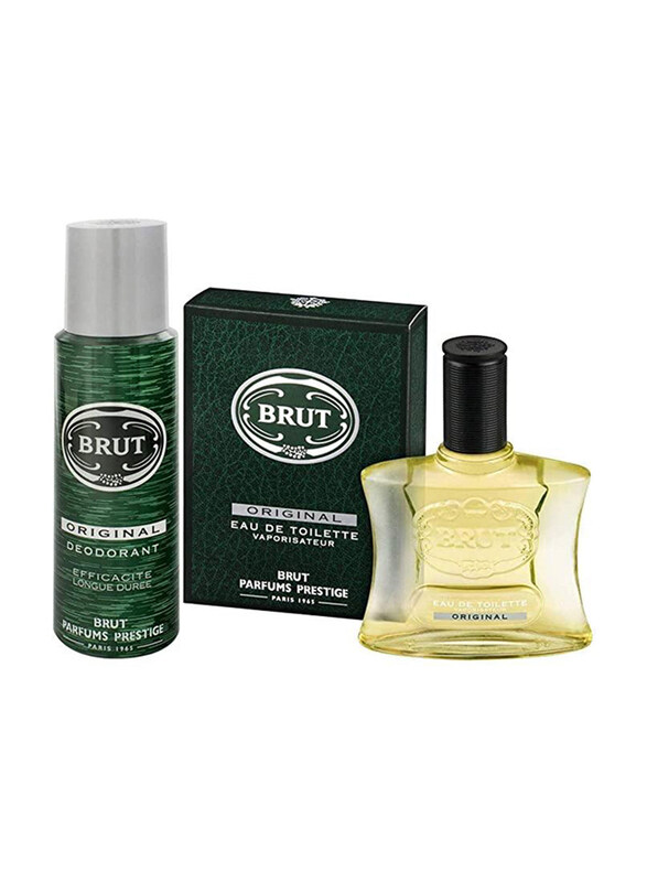 

Brut Musk 100ml EDT Perfume + Deo 200ml for Men