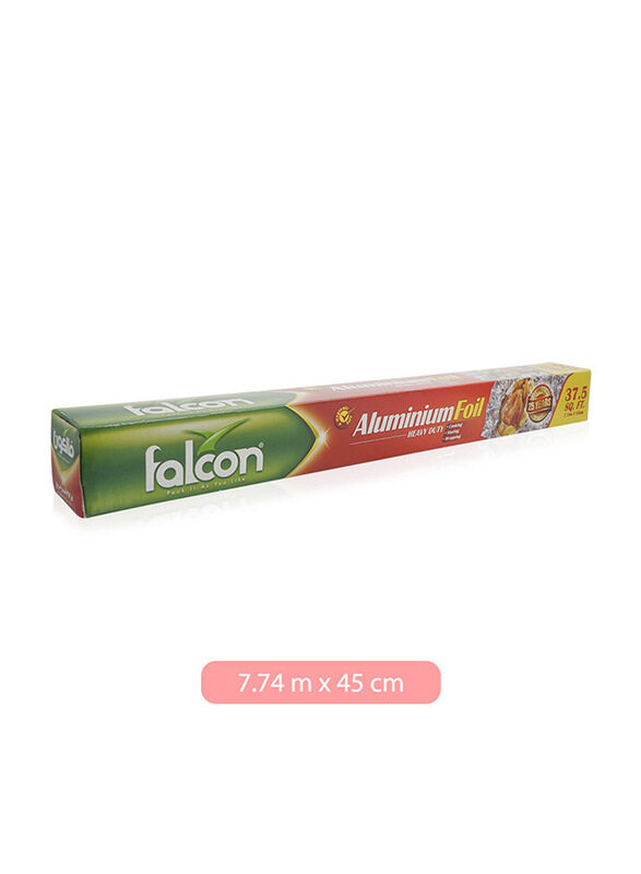 

Falcon Heavy Duty Aluminium Foil Roll, 37.5 sq.ft.
