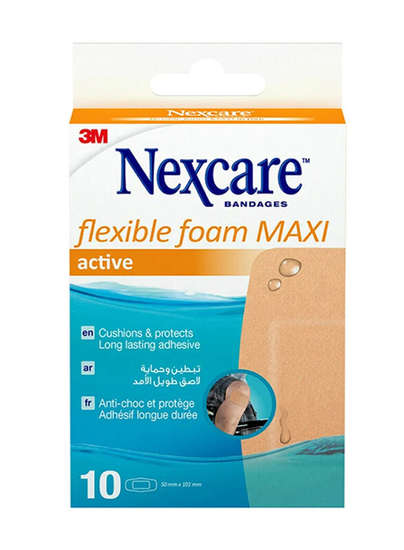 

Nexcare Flexible Foam Bandages, 10 Pieces