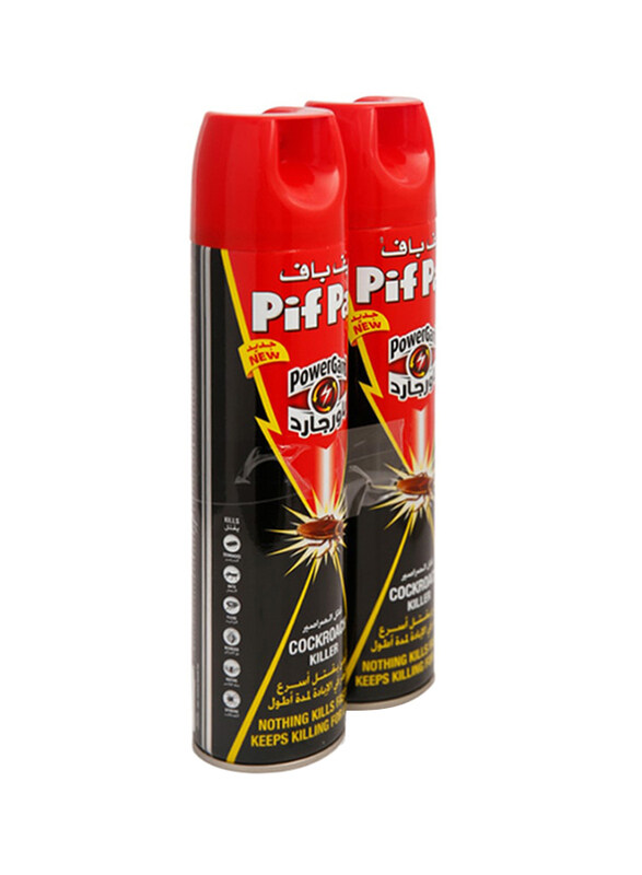 

Pif Paf Easy Reach Cockroach Killer, 2 x 400ml