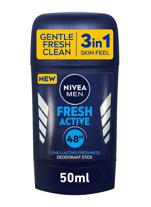 

Nivea Men Fresh Active Antiperspirant Deo Stick, 50ml