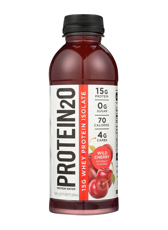 Protein2O Wild Cherry Protein Water, 500ml