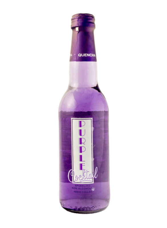 

Quencha Purple Cocktail Sparkling Non Alcoholic Beverage, 330ml