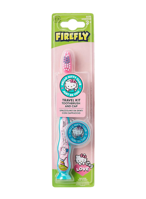 Dr. Fresh Hello Kitty Suction Toothbrush with Cap
