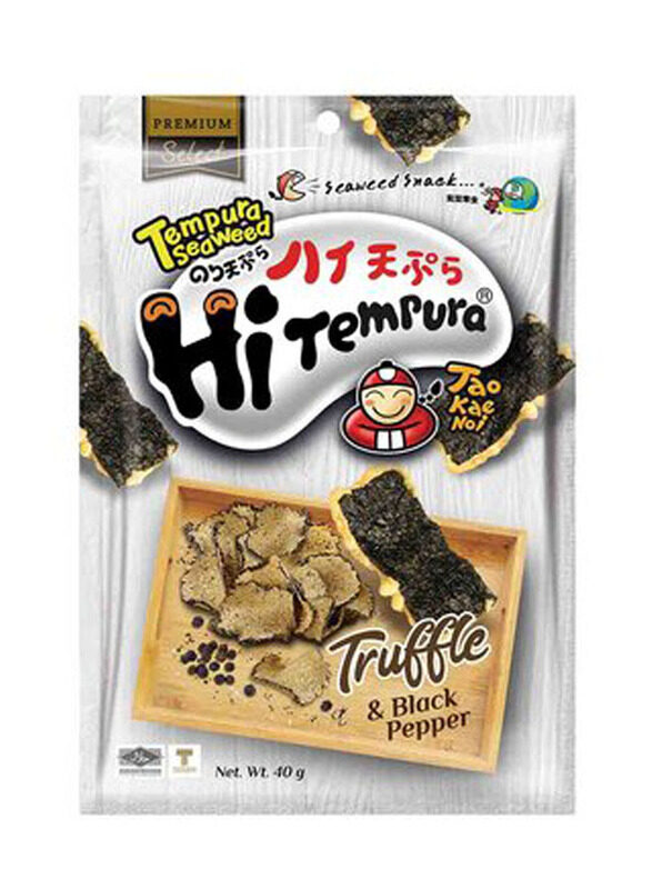 

Taokaenoi Tempura Black Pepper Seaweed Truffle, 40gm