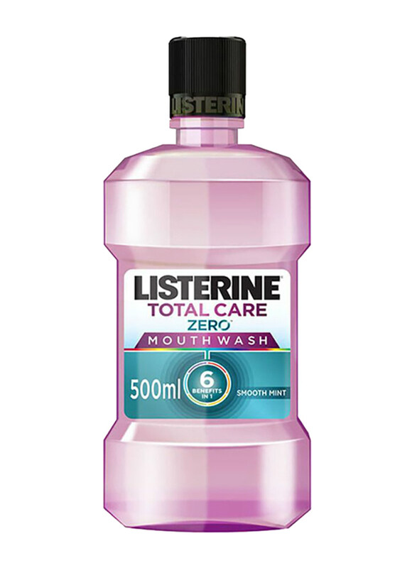 

Listerine Total Care Zero Smooth Mint Mouthwash, 500ml