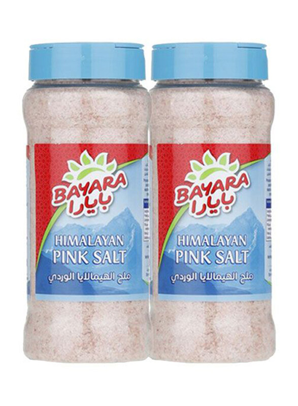 

Bayara Himalayan Pink Salt, 2 x 330g