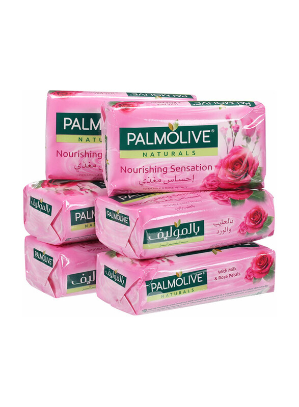 

Palmolive Milk N Rose Soap, 6 x 170gm
