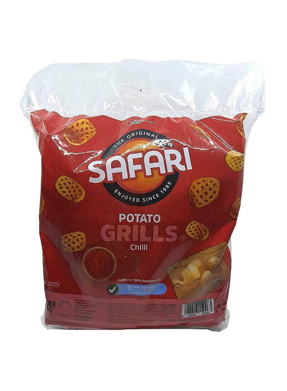 

Safari Chilli Flavoured Potato Grills, 24 x 15g