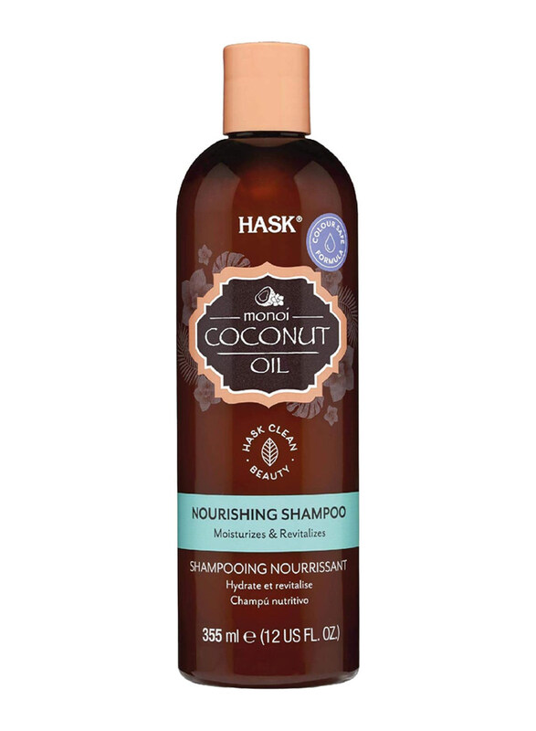 

Hask Coconut Oil Nourishing Shampoo for All Hair Types, 355ml