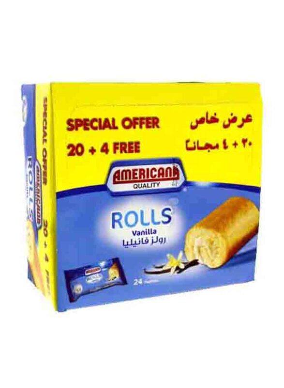 

Americana Vanilla Swiss Cake Rolls, 24 x 20g