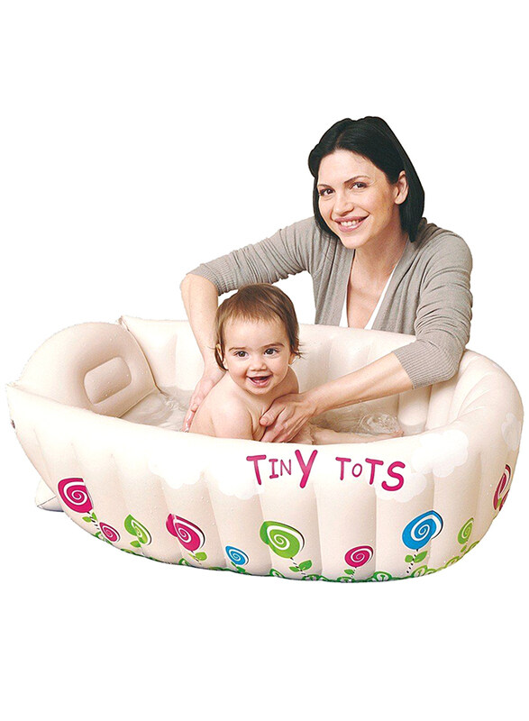 

Jilong Tiny Tots Inflatable Bath Tub, Beige
