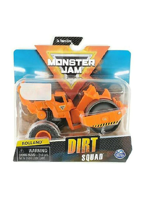 

Monster Jam 1:64 Vehicles Dirt Squad, Ages 3+