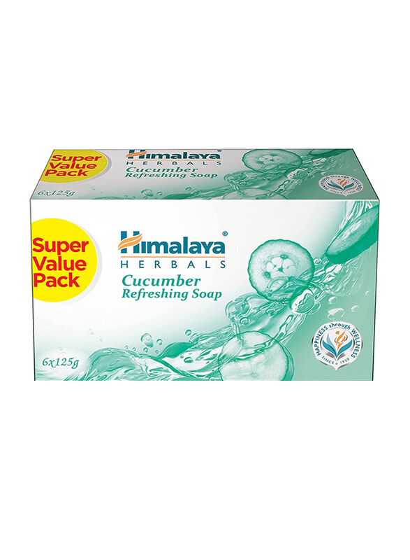 

Himalaya Herbals Cucumber Refreshing Soap, 6 x 125gm