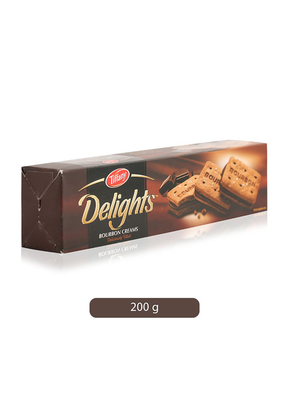 Tiffany Delights Bourbon Creams Biscuits, 200g