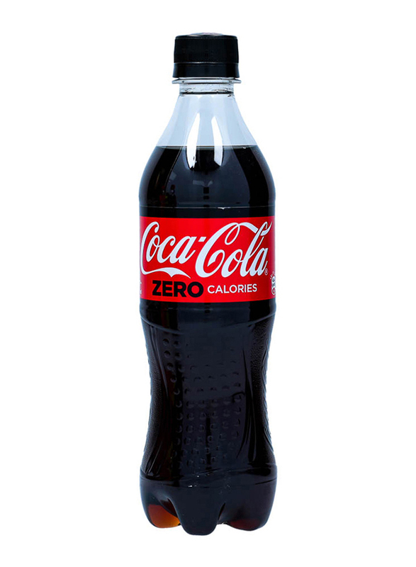 Coca Cola Zero Calories Soft Drink Pet Bottle, 500ml
