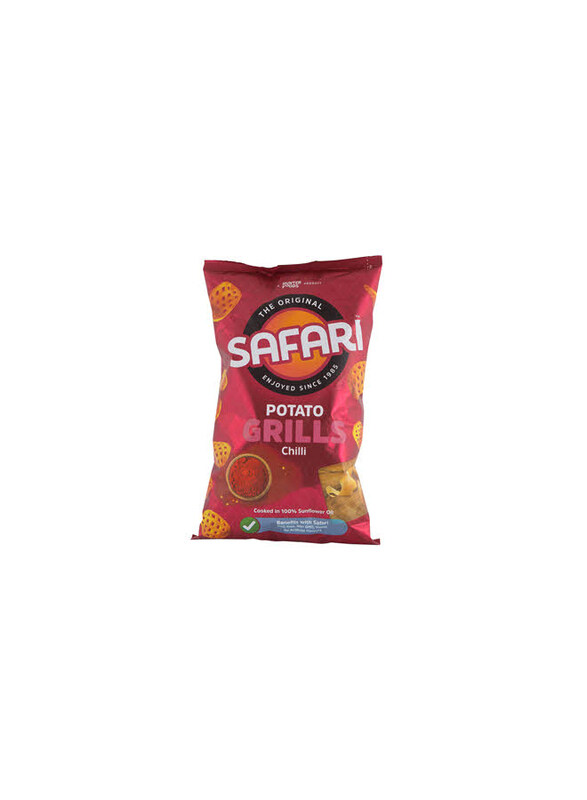 

Safari Potato Grill Chilli Chips, 125g