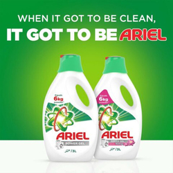 Ariel Clean & Fresh Scent Automatic Power Gel Laundry Detergent, 1.8 Liter