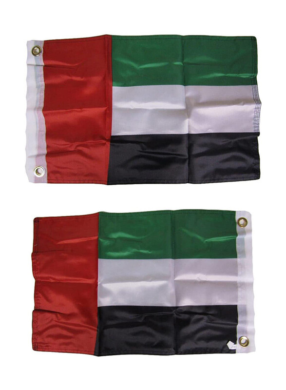 

Vertigo Uae Flag, 2 Piece, 12 x 18-In, Multicolour