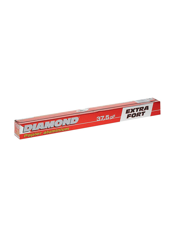 

Diamond Heavy Duty Aluminum Foil, 3 x 37.5 Sq. Ft