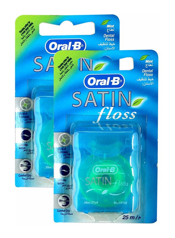 

Oral B Satin Floss Mint, 2 x 25ml