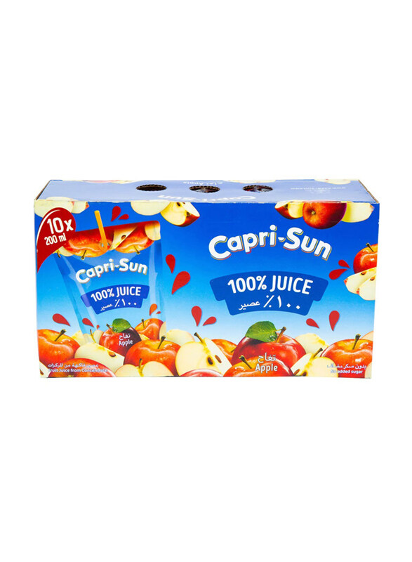 

Capri Sun No Added Sugar Apple Juice, 10 x 200ml