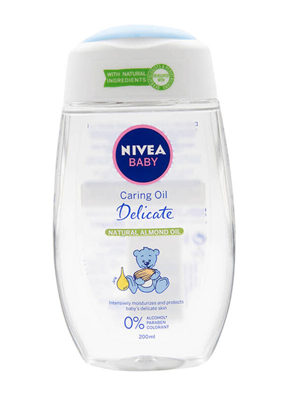 

Nivea Baby 200 ml Caring Oil Delicate Natural Almond Oil