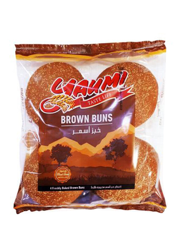 

Yaumi Brown Bun, 4 Pieces