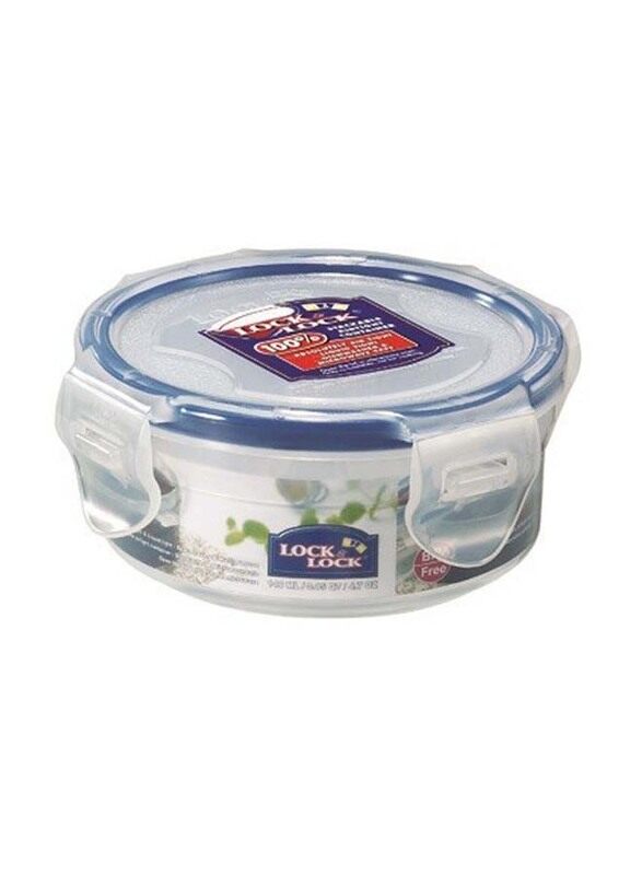 

Lock & Lock Round Food Container, 140ml, hpl934, Clear