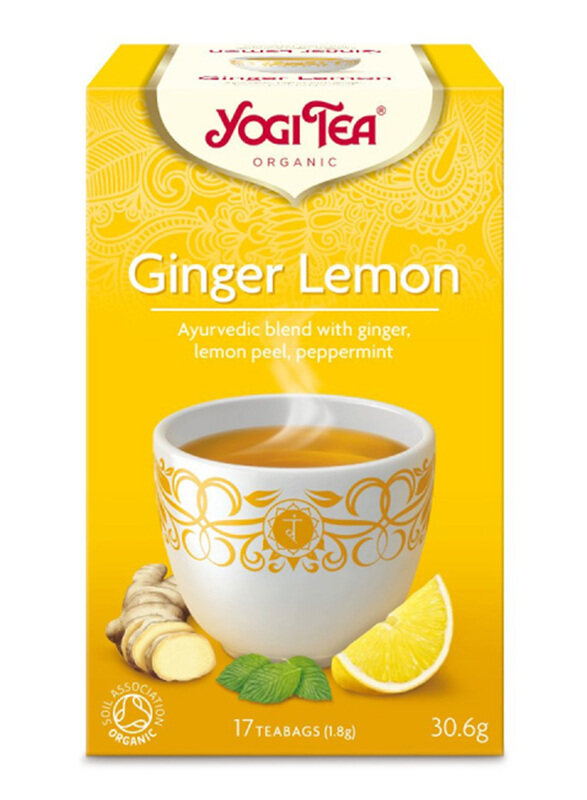 

Yogi Organic Ginger Lemon Tea, 17 Tea Bags x 1.8g