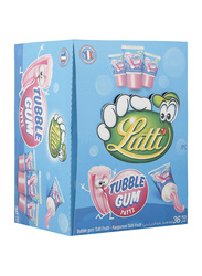 Lutti Tubble Gum Tutti Frutti Gum, 36 x 35g