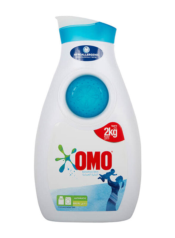

Omo Sensitive Semi Concentrated Liquid Detergent, 900ml